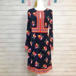 Boden Daisy Dress in Navy Bloom Size US 4R